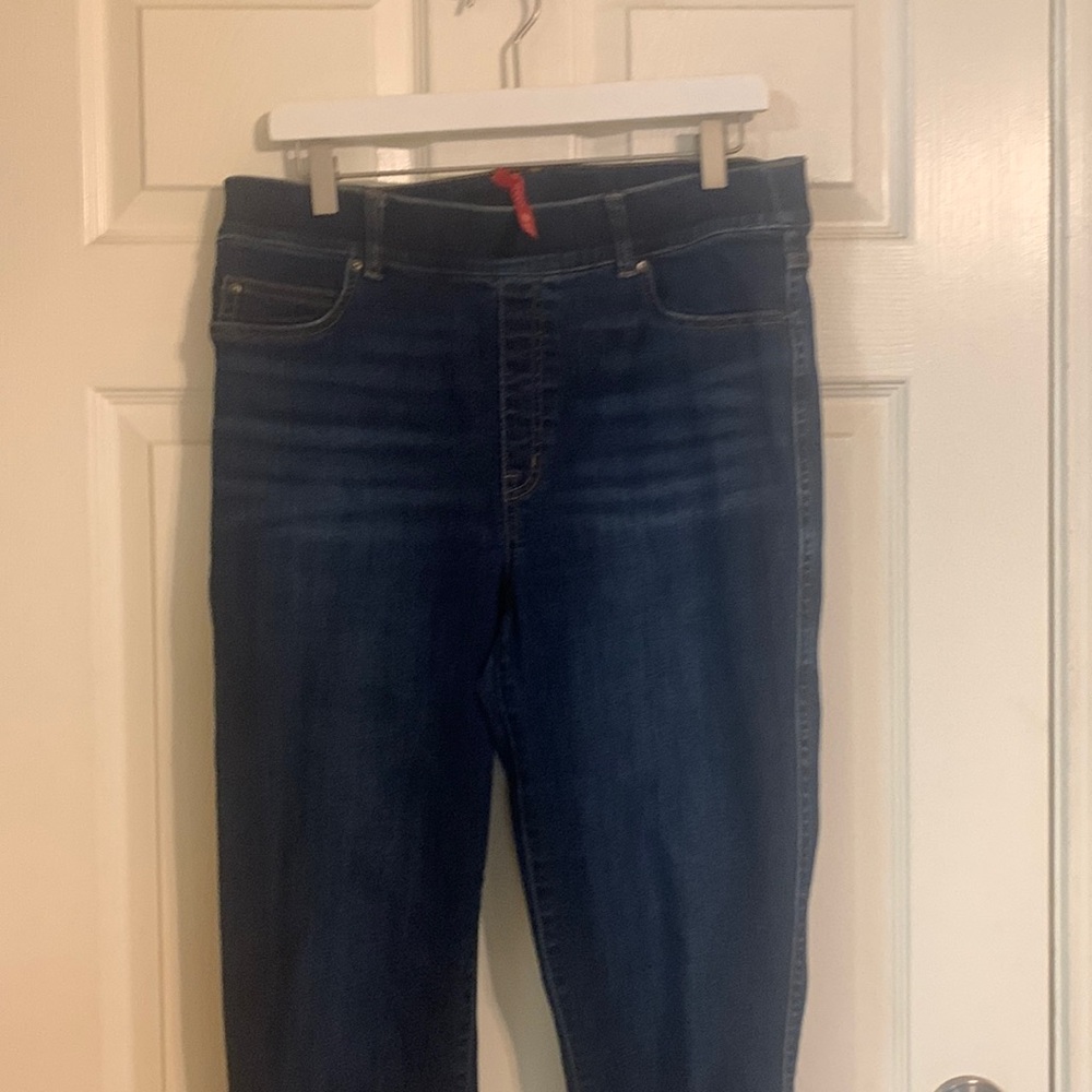 Women’s Dark Wash SPANX Jeggings | XL